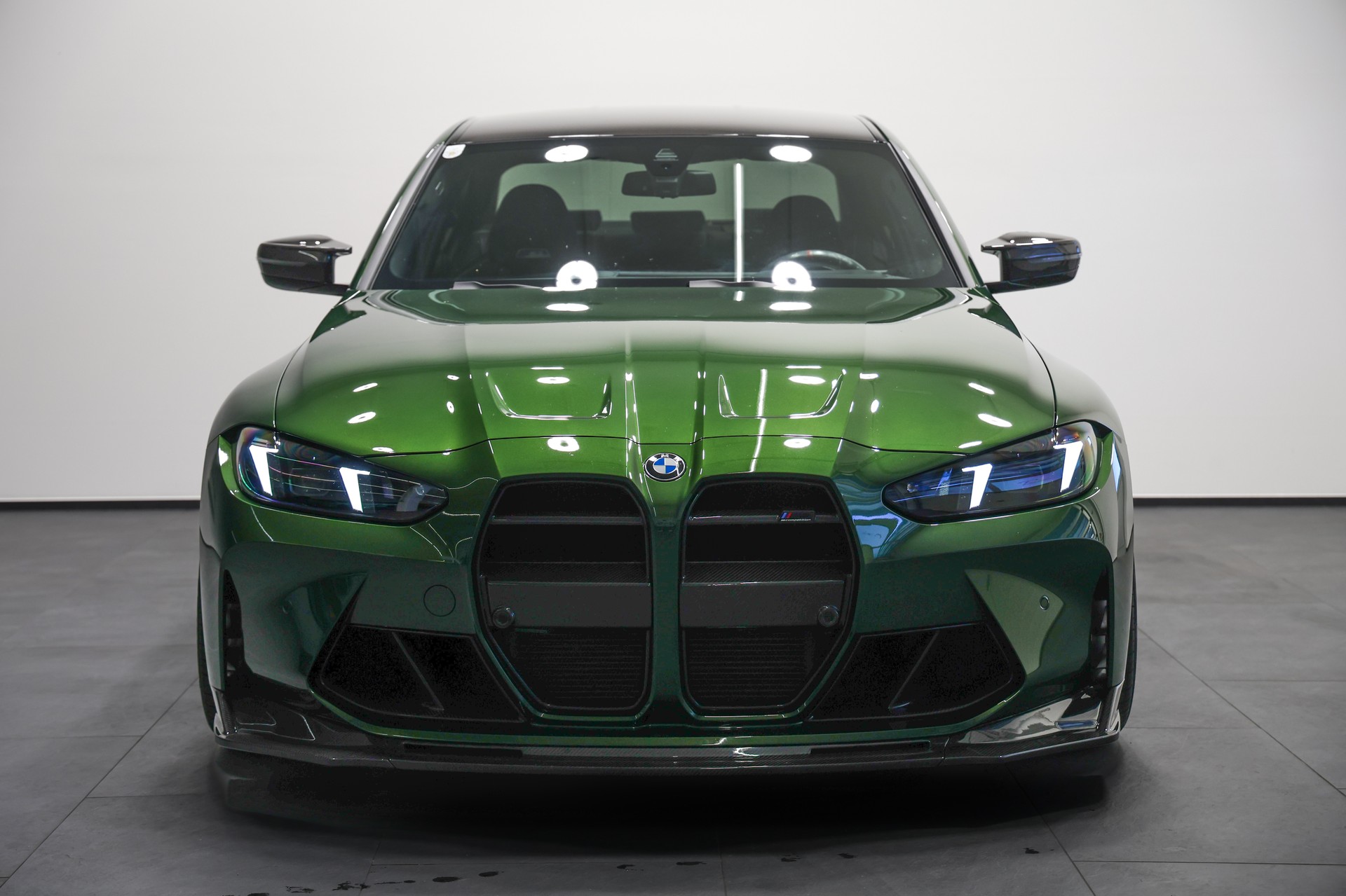 BMW M3 Competition M xDrive *Individual Anglesey Grün*Tief*Breit*Carbon*-image-4
