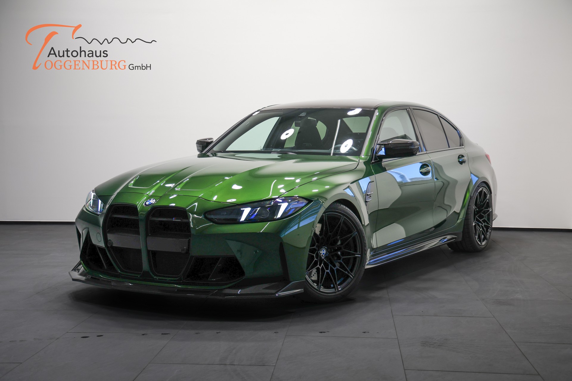 BMW M3 Competition M xDrive *Individual Anglesey Grün*Tief*Breit*Carbon*