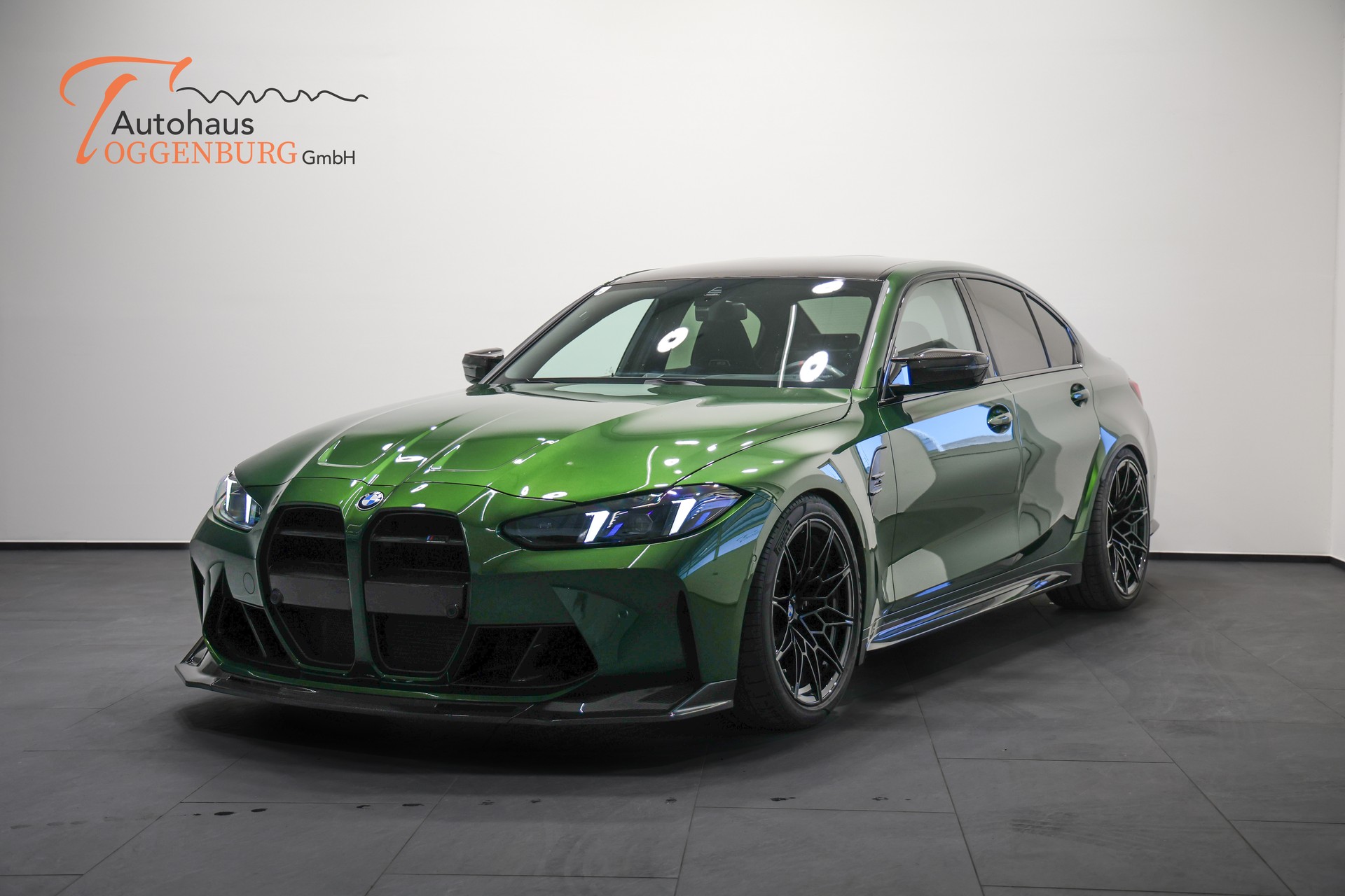 BMW M3 Competition M xDrive *Individual Anglesey Grün*Tief*Breit*Carbon*-showroom-element-1