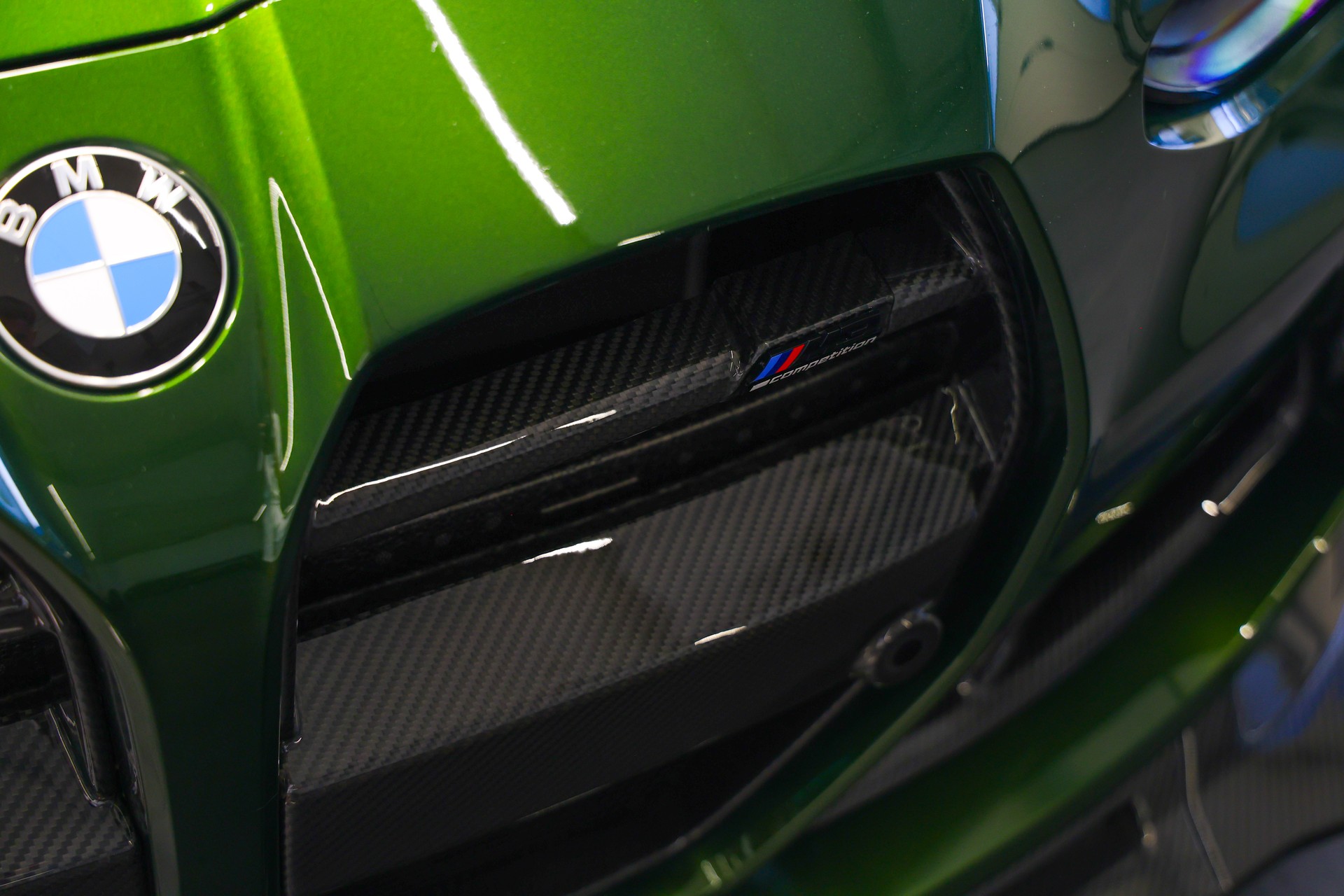 BMW M3 Competition M xDrive *Individual Anglesey Grün*Tief*Breit*Carbon*-image-15