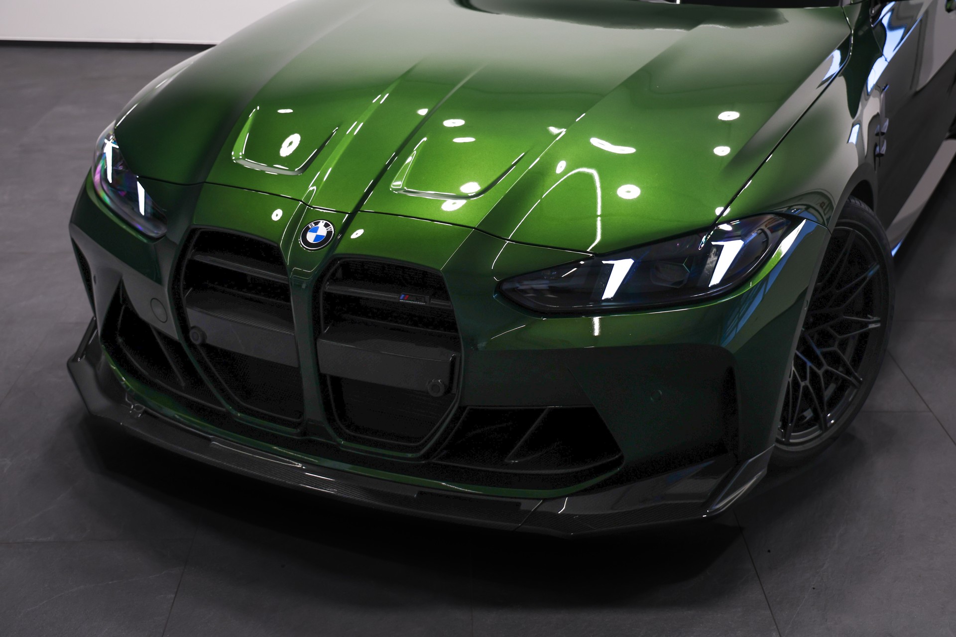BMW M3 Competition M xDrive *Individual Anglesey Grün*Tief*Breit*Carbon*-image-6
