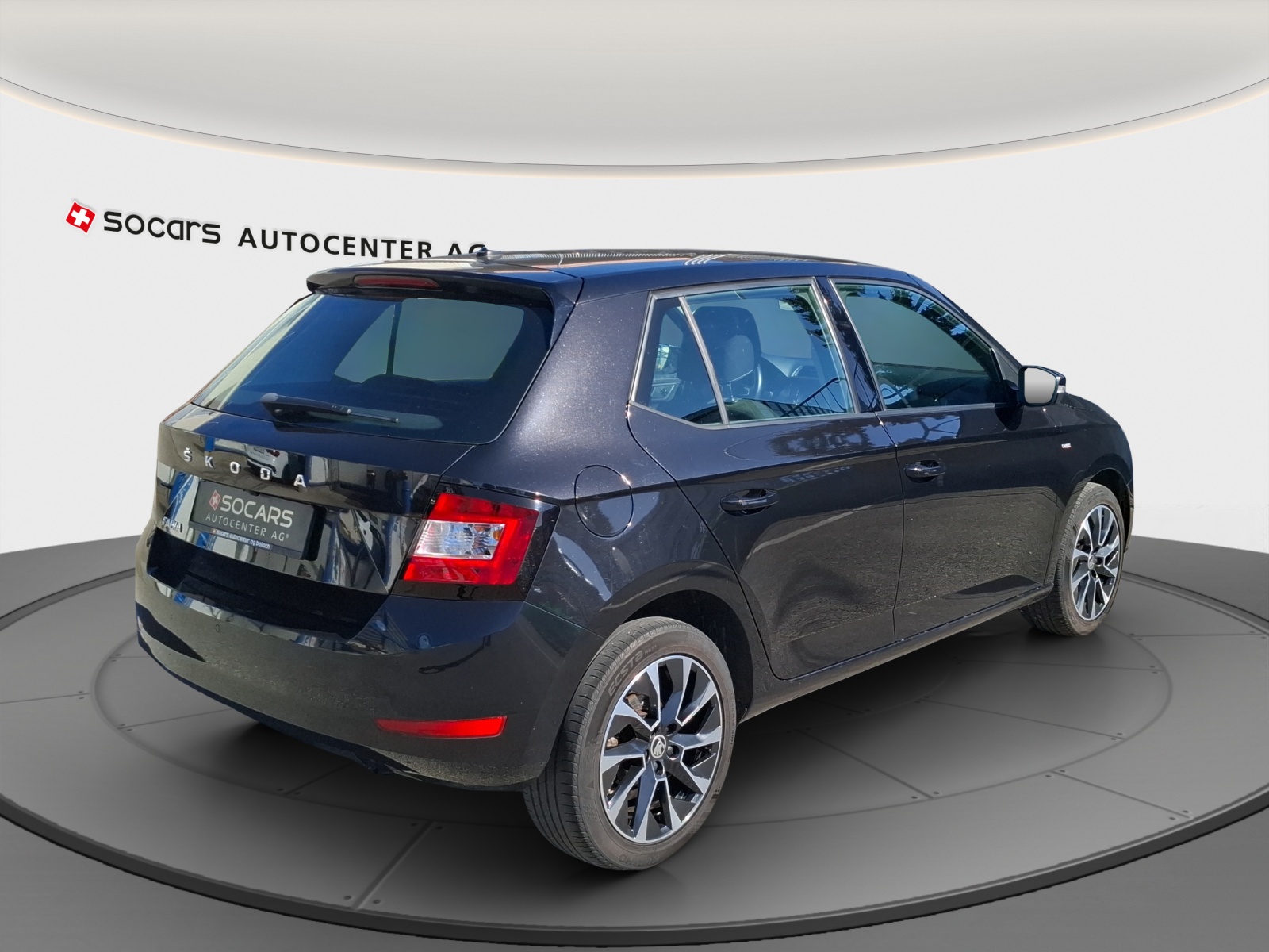SKODA Fabia 1.0 TSI Ambition // Bremsen hinten komplett NEU // Anhängerkupplung-image-2