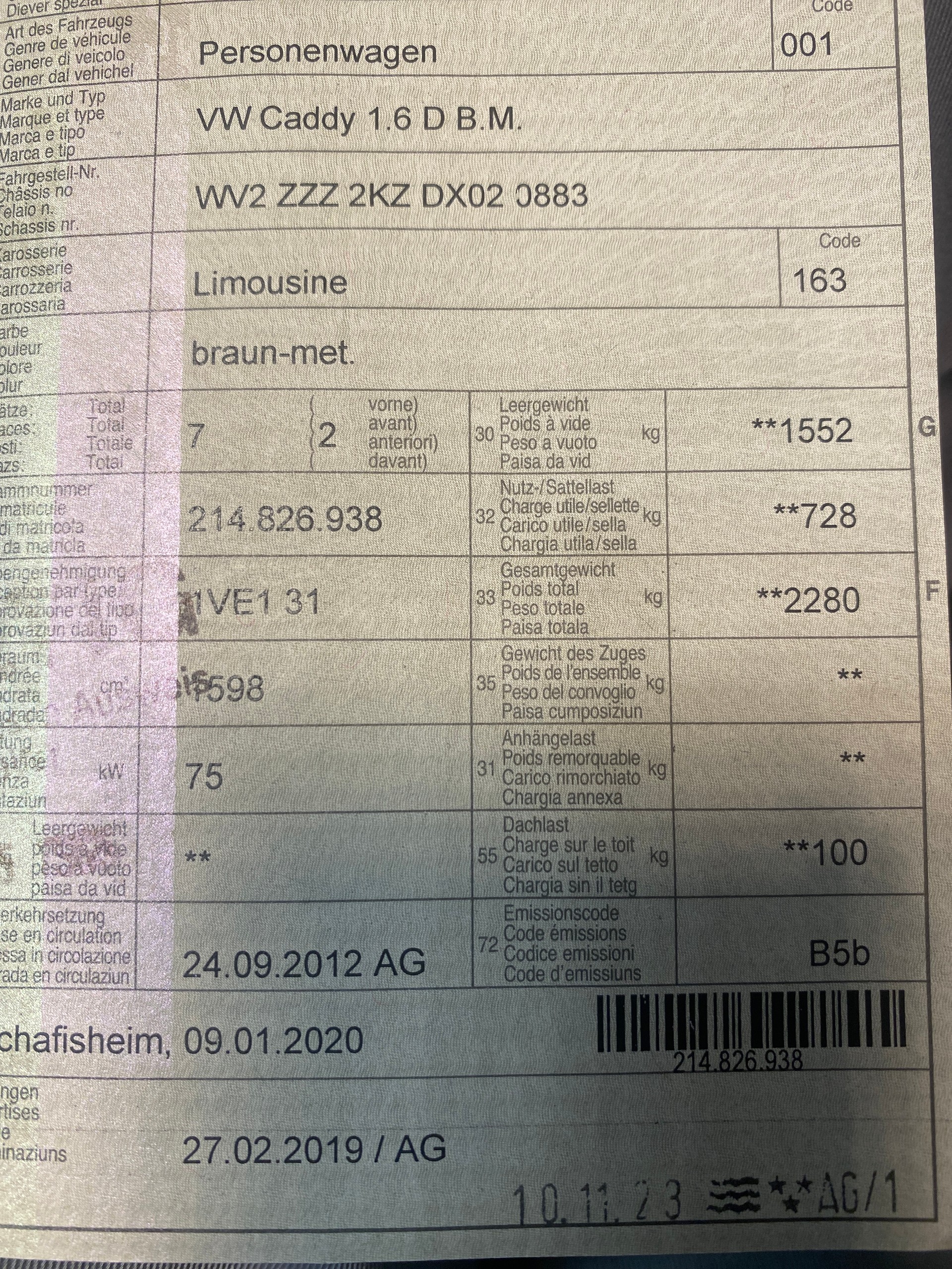 VW Caddy 1.6 TDI Blue Motion Technology Highline DSG-image-11