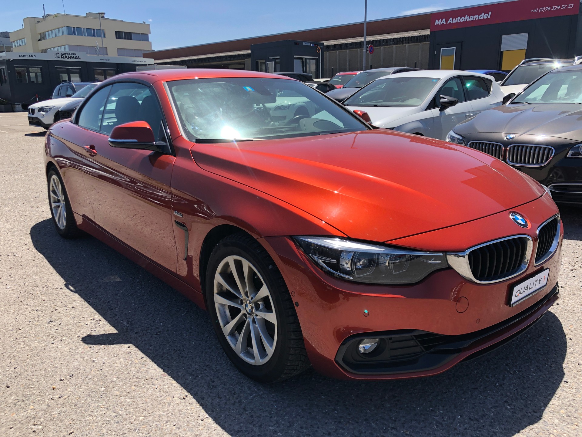 BMW 420i Cabriolet Sport Line Steptronic-image-3