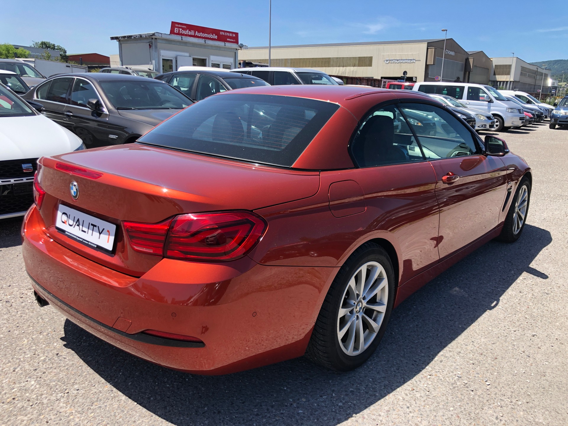 BMW 420i Cabriolet Sport Line Steptronic-image-7