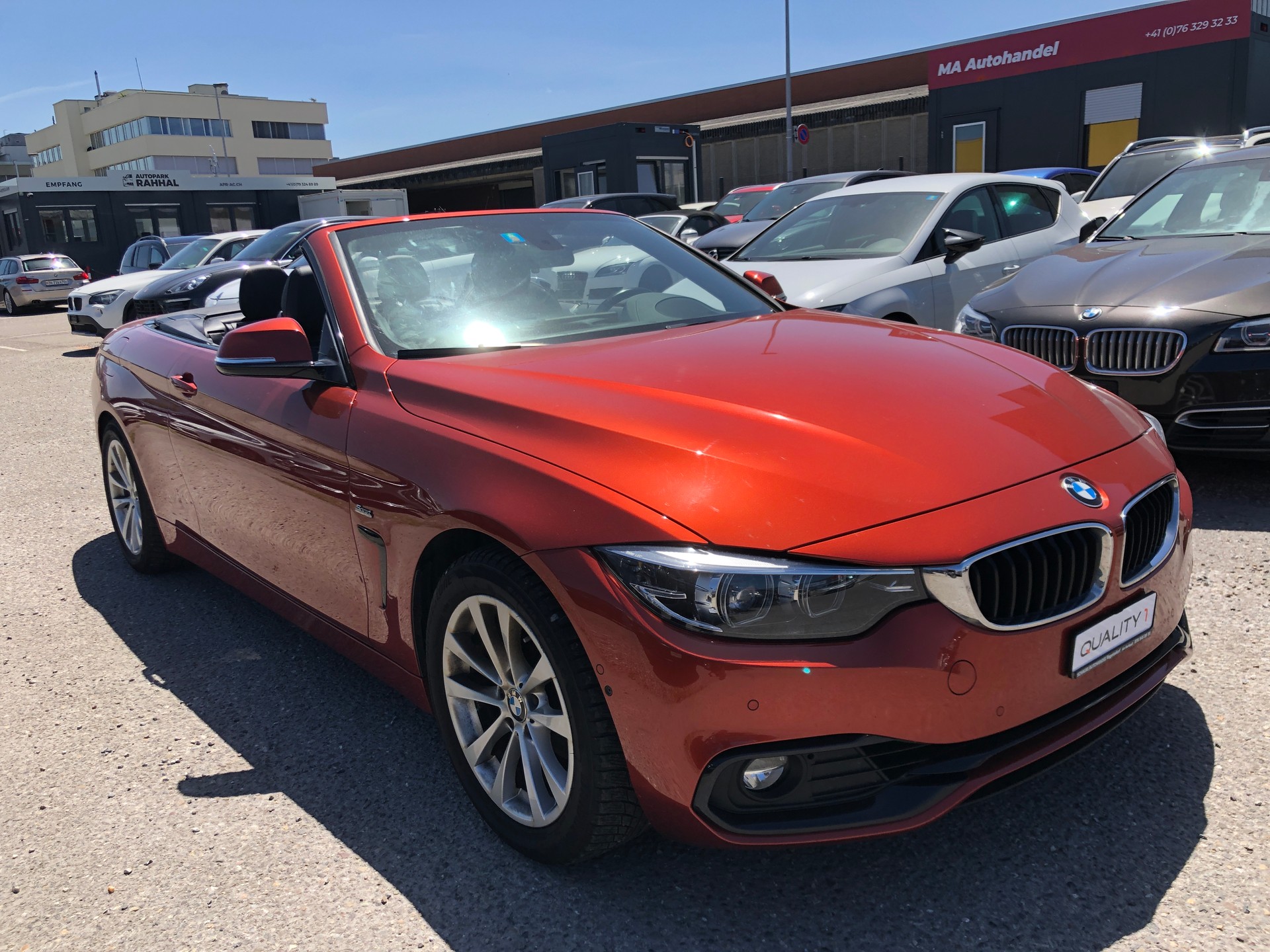 BMW 420i Cabriolet Sport Line Steptronic-image-4