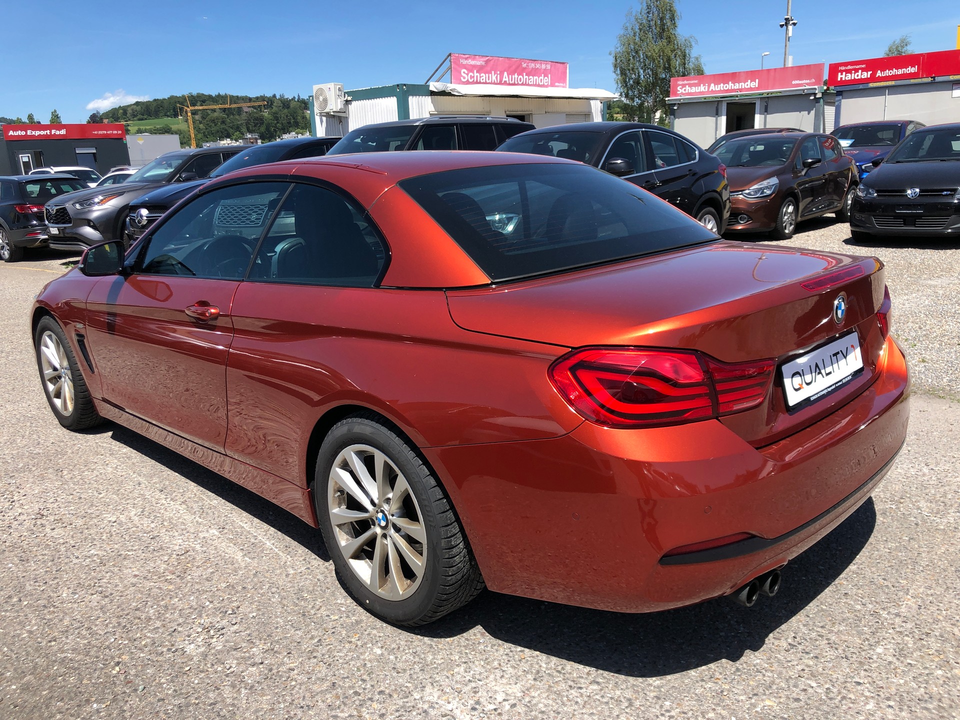 BMW 420i Cabriolet Sport Line Steptronic-image-9