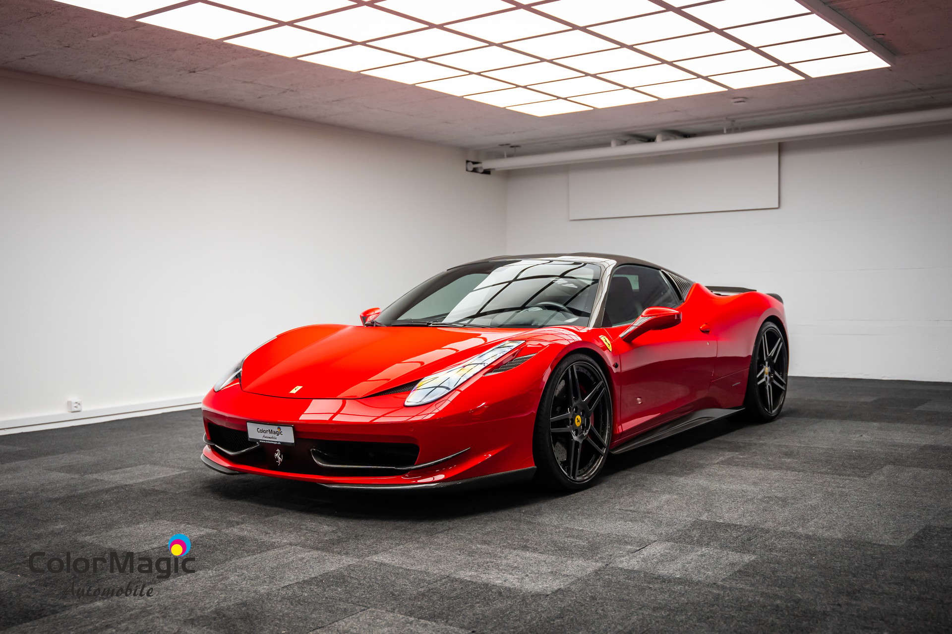 FERRARI 458 * FULL NOVITEC * FULL CARBON * 12500KM * FRISCH AB FERRARI SERVICE *-image-0