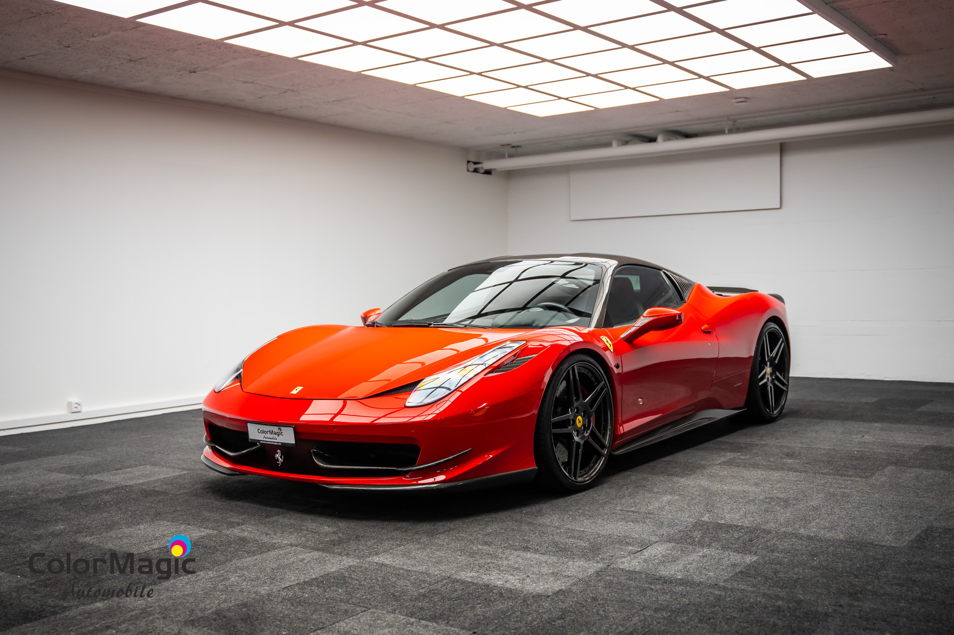 FERRARI 458 * FULL NOVITEC * FULL CARBON * 12500KM * FRISCH AB FERRARI SERVICE *-image-0