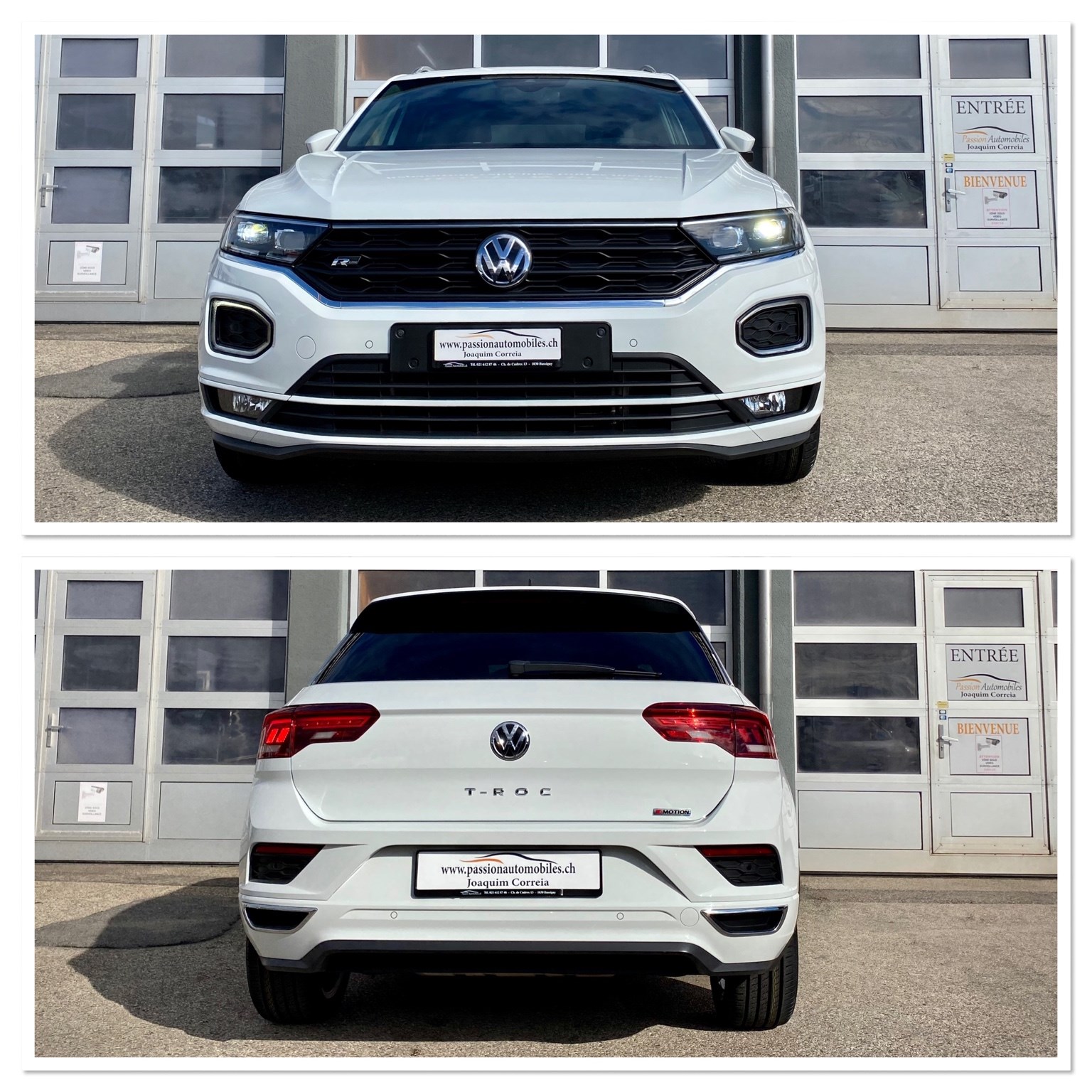 VW T-Roc 2.0 TSI Sport R-Line DSG 4Motion - Véhicule Suisse (CH)-image-6