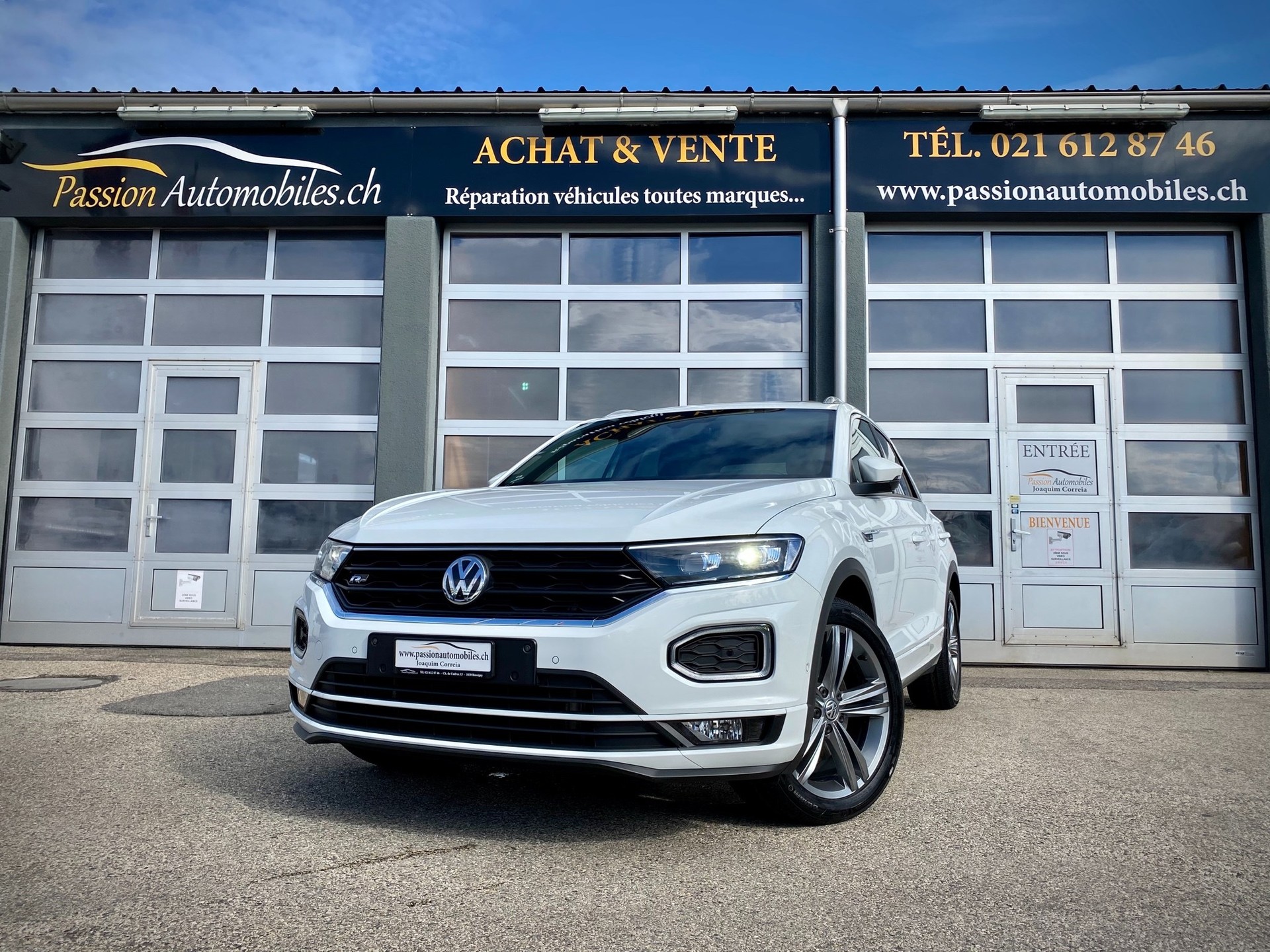 VW T-Roc 2.0 TSI Sport R-Line DSG 4Motion - Véhicule Suisse (CH)