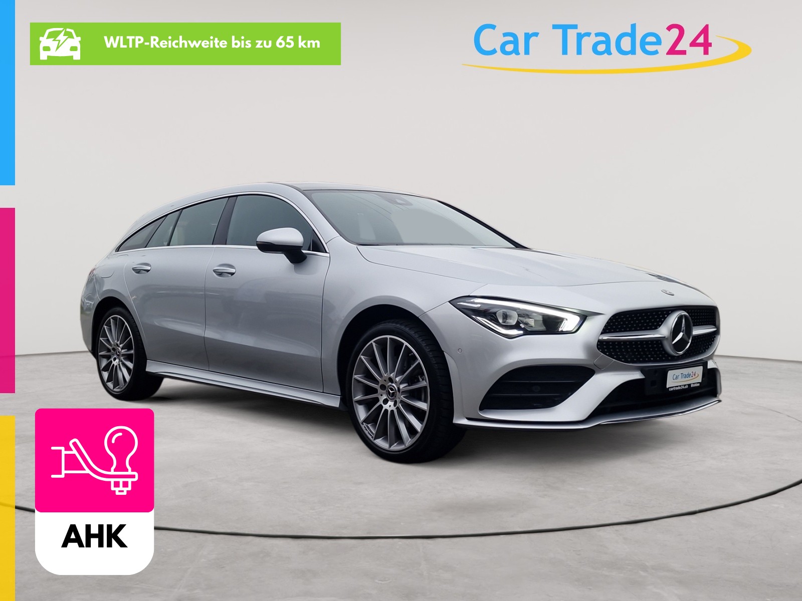 MERCEDES-BENZ CLA Shooting Brake 250e AMG Line AHK Panorama-image-0