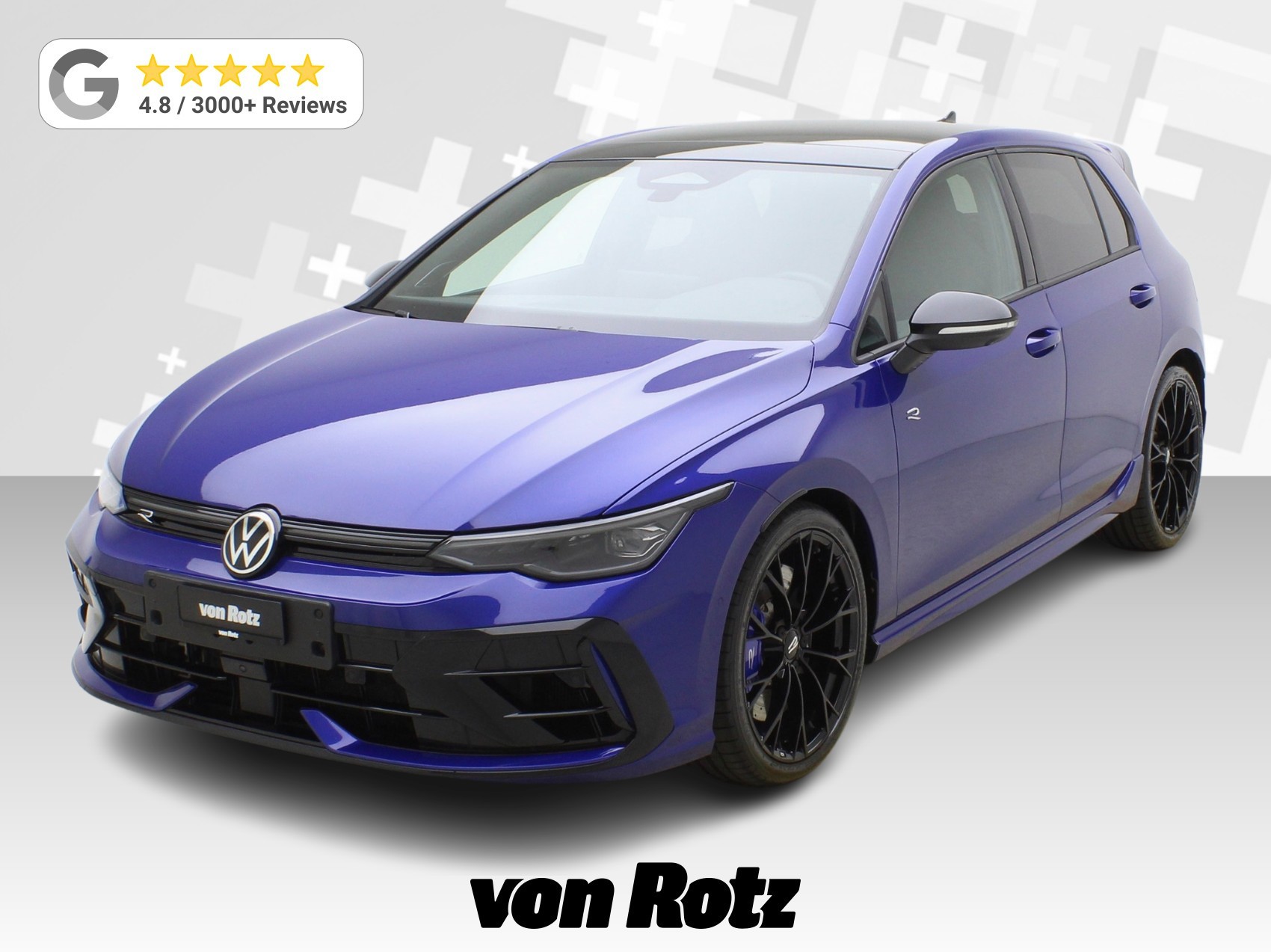 VW Golf 8.5 2.0 TSI DSG R Black Edition 4Motion **VW Werksgarantie bis 10/2030**-image-0