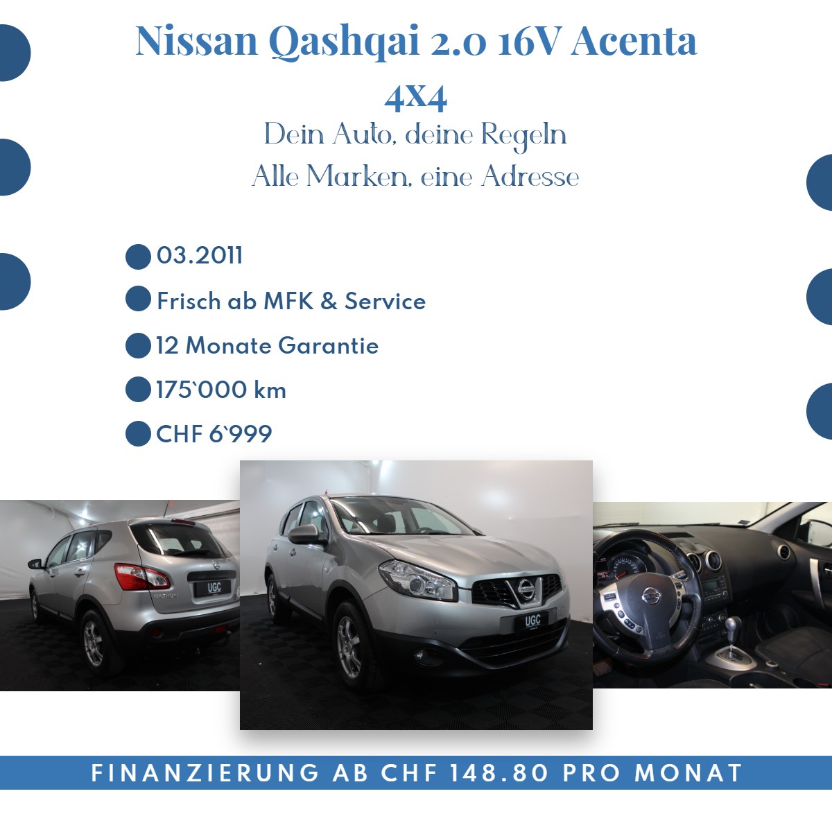 NISSAN Qashqai 2.0 16V Acenta 4x4-image-17