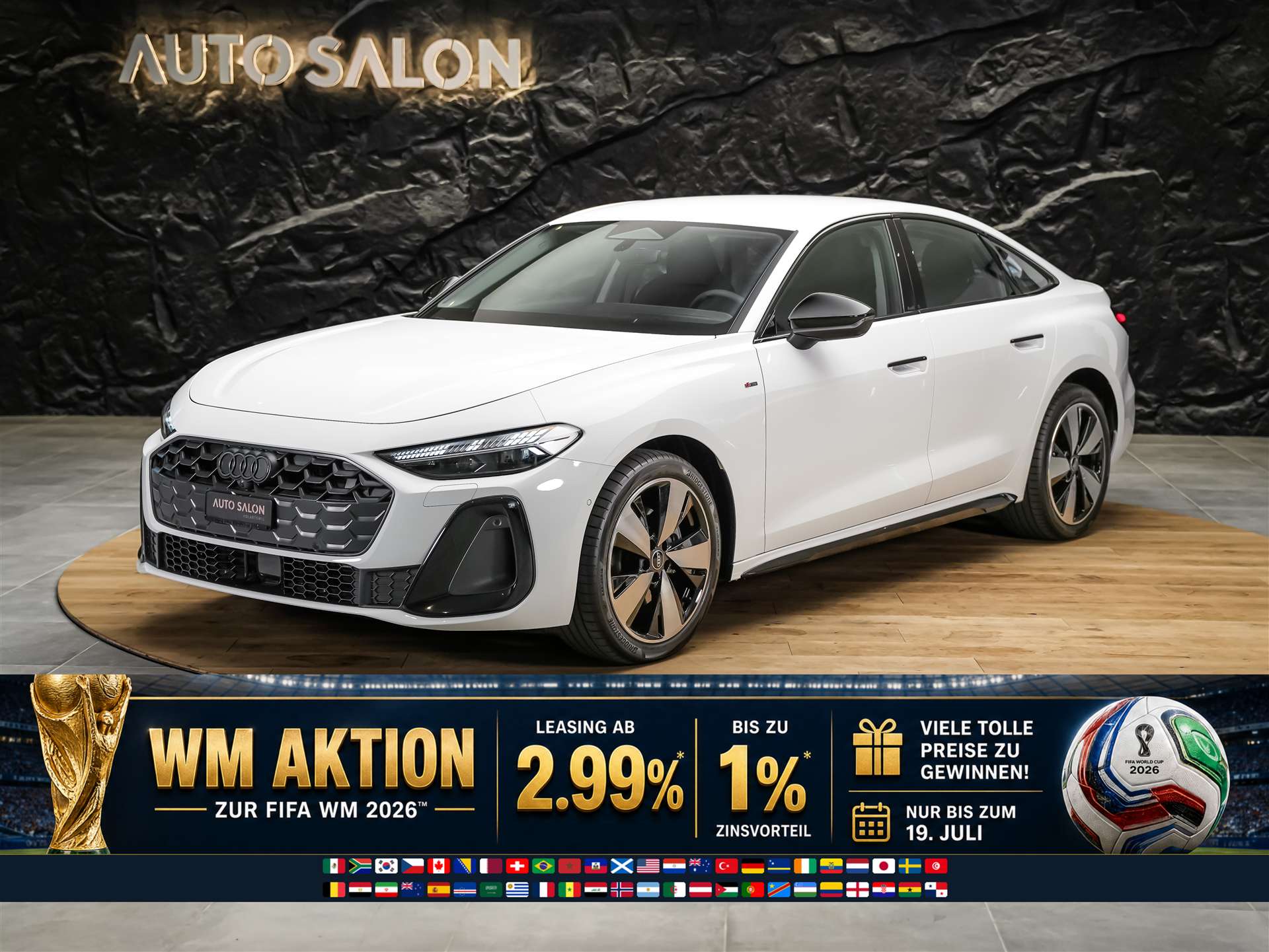 AUDI A5 Limousine S-Line 2.0 TFSI S tronic *Werksgarantie*Abstandsregler*Leder*Beifahrer Display*-image-0