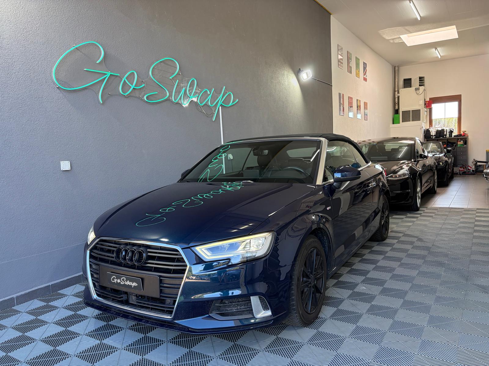 AUDI A3 Cabriolet 35 TFSI Design S-tronic -Pack S-Line - Caméra de recul - Virtual Cockpit-image-2