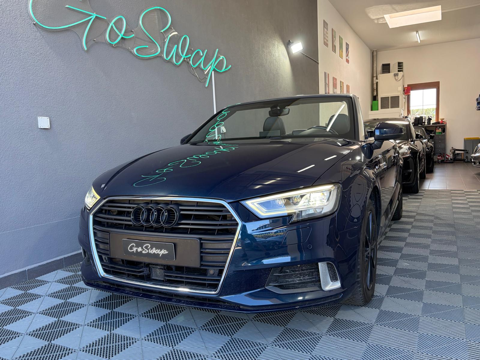 AUDI A3 Cabriolet 35 TFSI Design S-tronic -Pack S-Line - Caméra de recul - Virtual Cockpit-image-1
