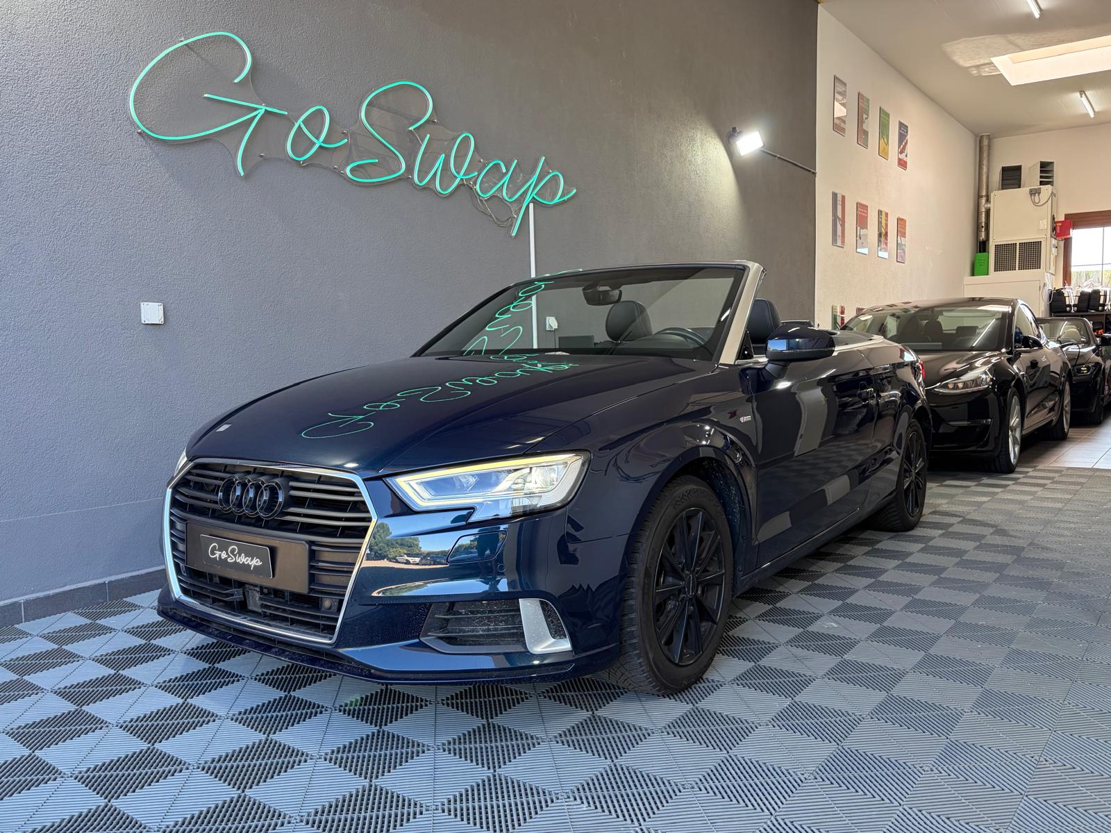 AUDI A3 Cabriolet 35 TFSI Design S-tronic -Pack S-Line - Caméra de recul - Virtual Cockpit-image-0