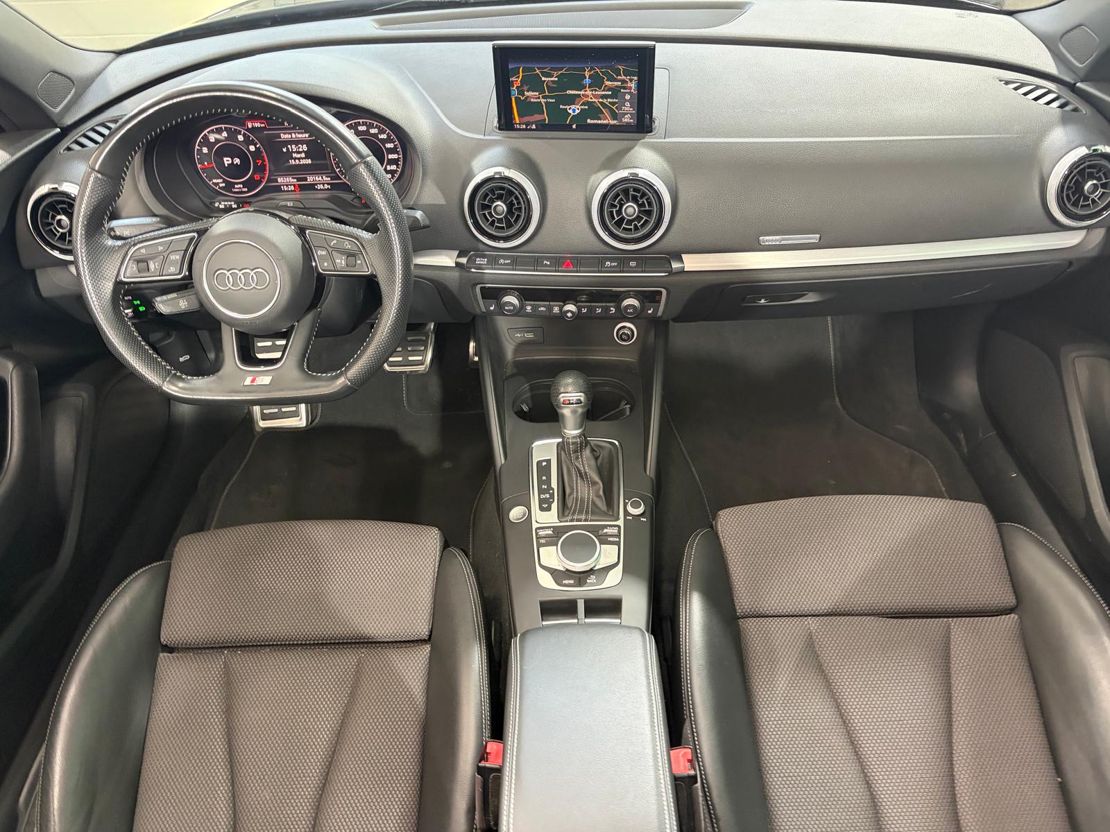 AUDI A3 Cabriolet 35 TFSI Design S-tronic -Pack S-Line - Caméra de recul - Virtual Cockpit-image-13