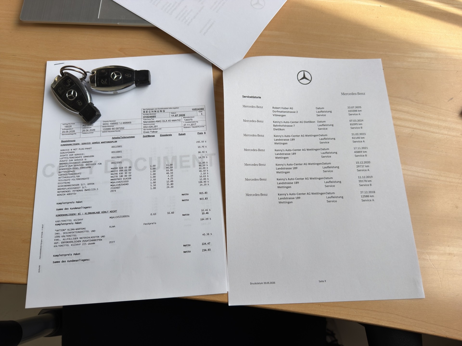 MERCEDES-BENZ GLA 45 AMG 4Matic 7G-DCT Facelift Frisch MFK-image-19