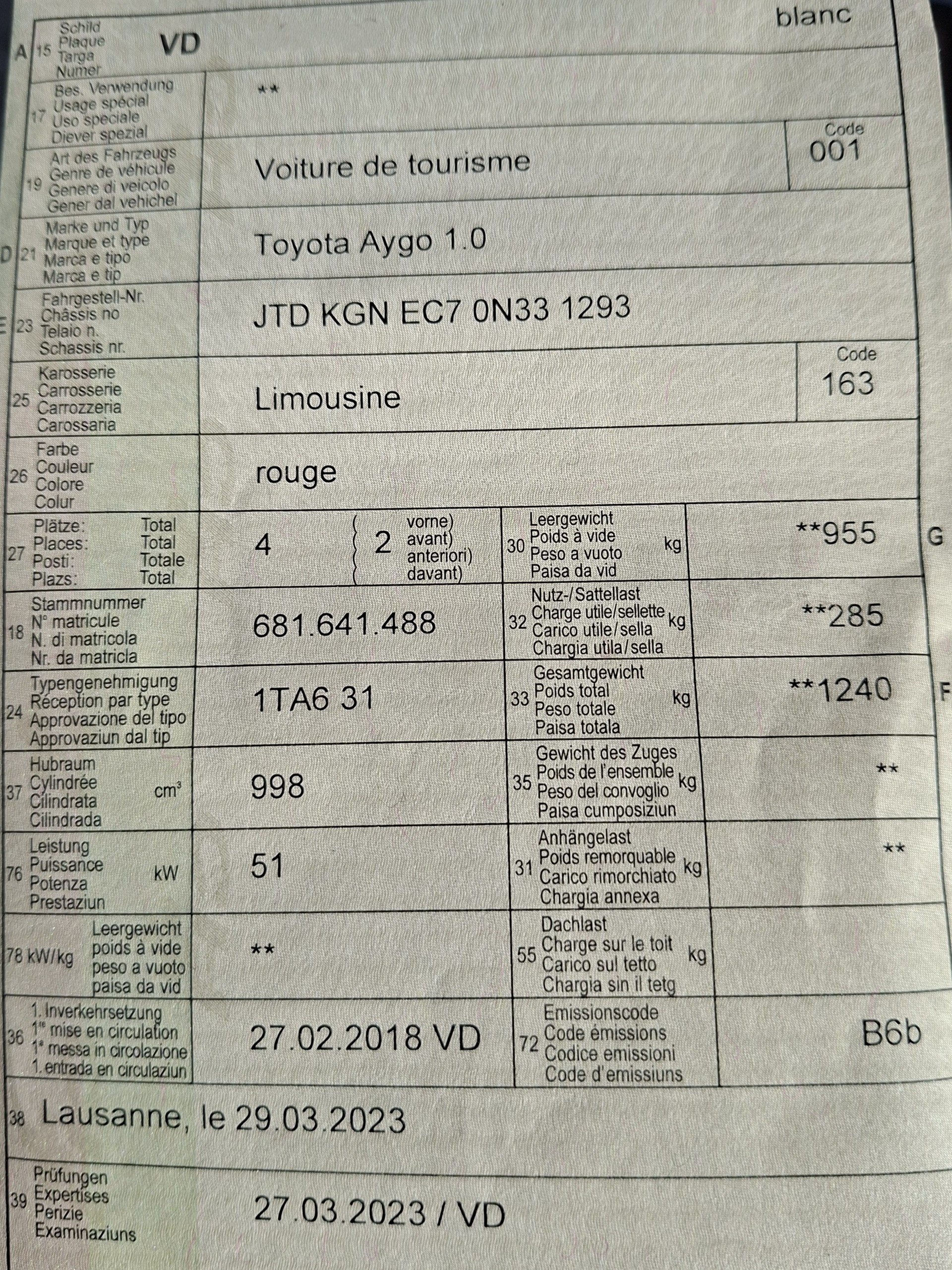 TOYOTA 1.0 VVT-i Trend-image-4