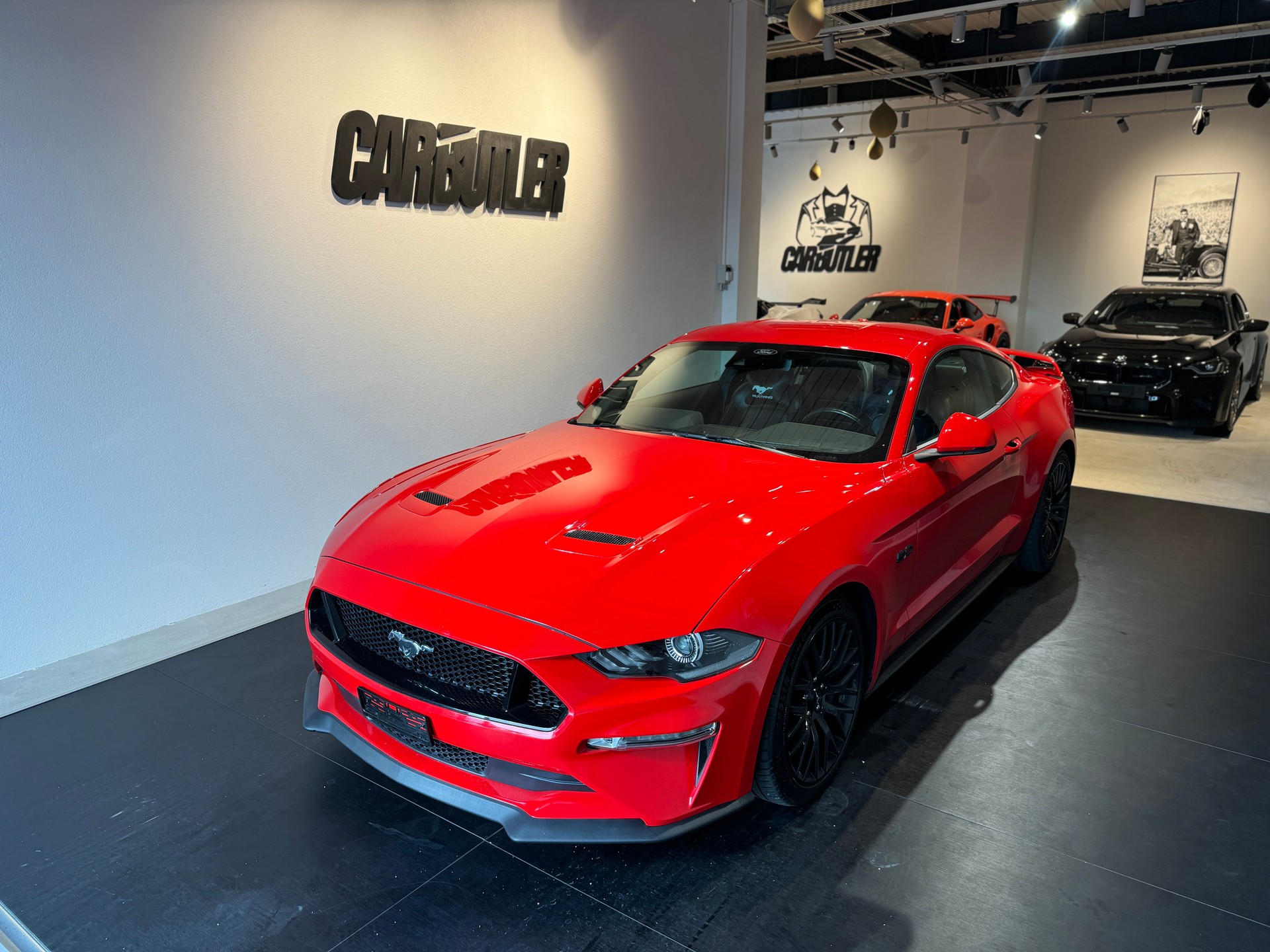 FORD Mustang Fastback 5.0 V8 GT Automat RACE RED 🚀 399.- pro Monat!-image-0