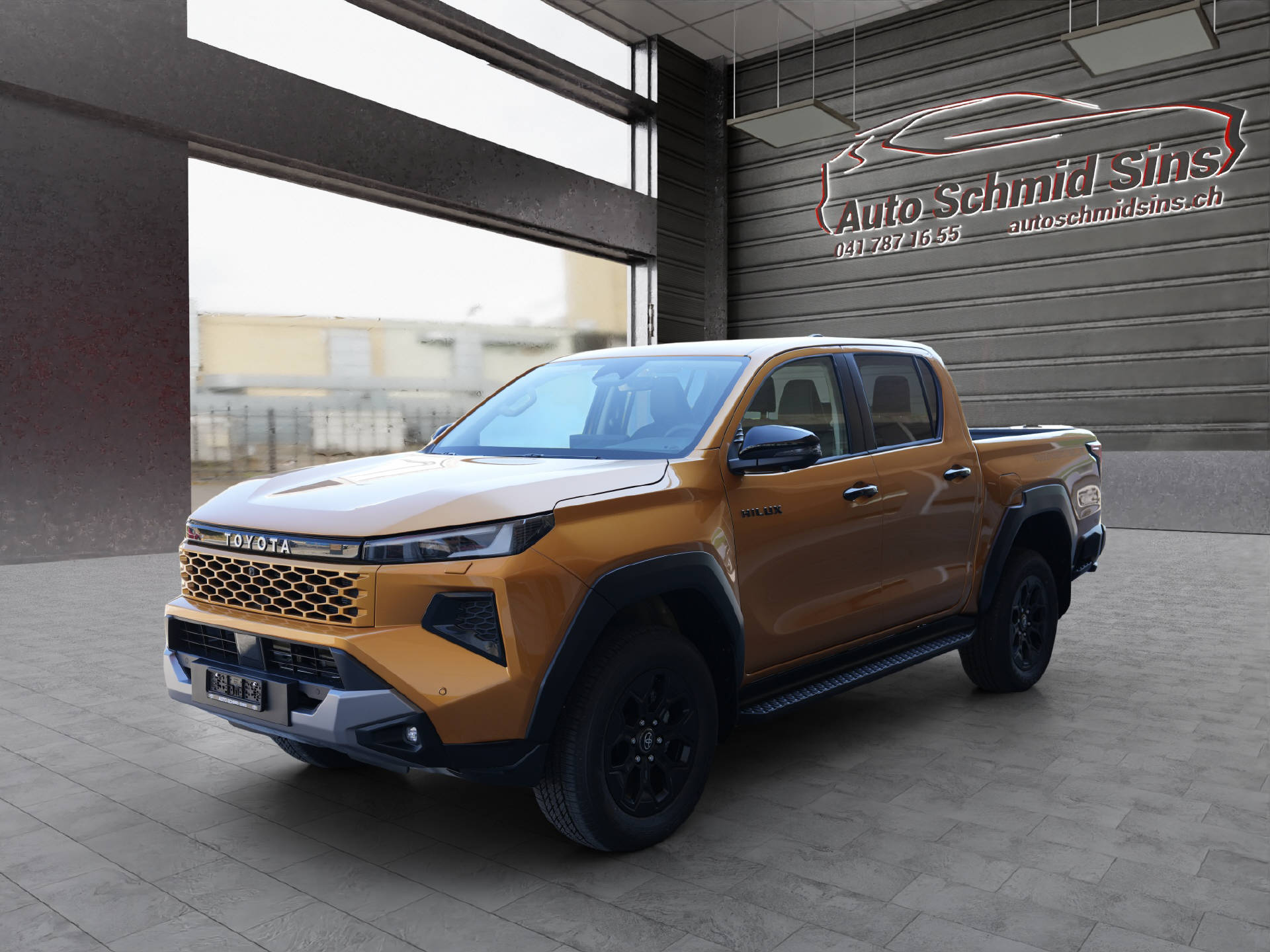 TOYOTA Hilux Double Cab.-Pick-up 2.8 D-4D MHEV 204 Invincible-image-0