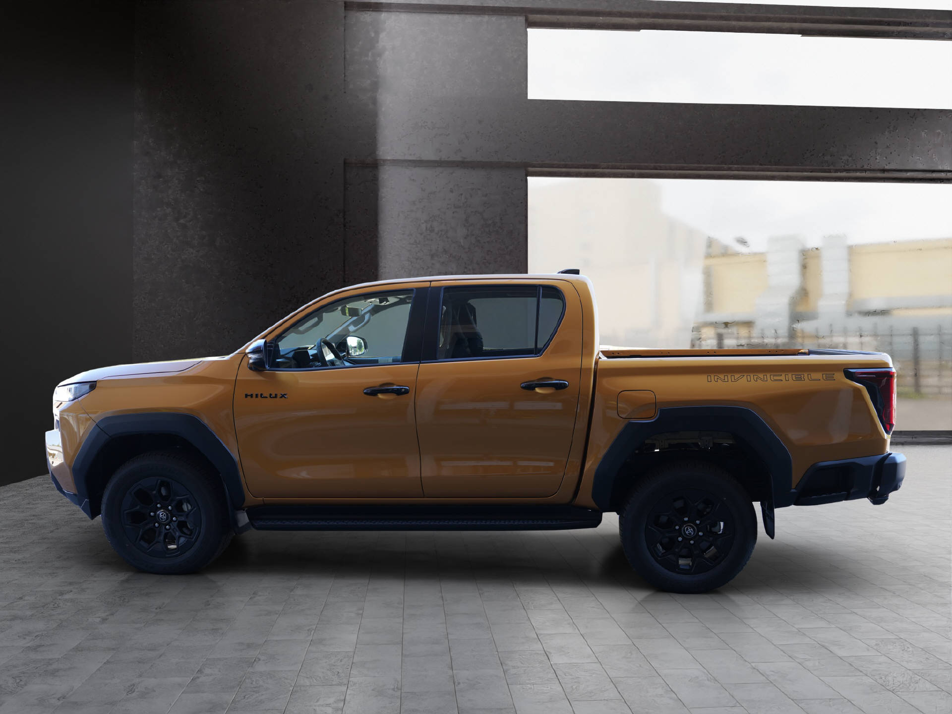 TOYOTA Hilux Double Cab.-Pick-up 2.8 D-4D MHEV 204 Invincible-image-2