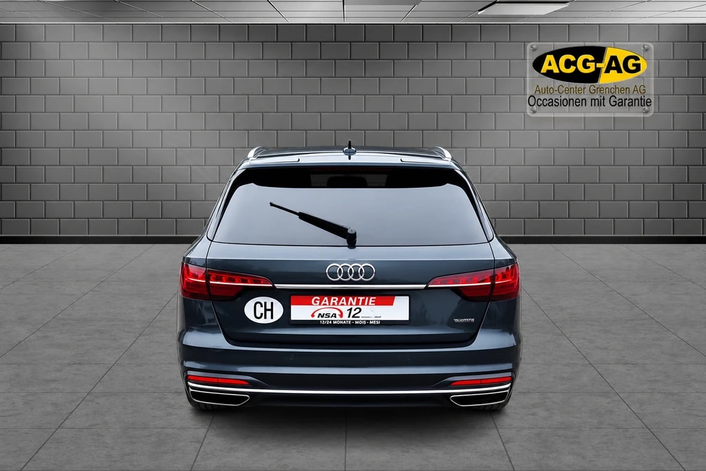 AUDI A4 Avant 40 TDI advanced quattro S-tronic ** S-Line ** 204 PS ** Alcantara-Leder ** Gr-Navi ** RF-Kamera ** Anh-Kupplung **-image-4