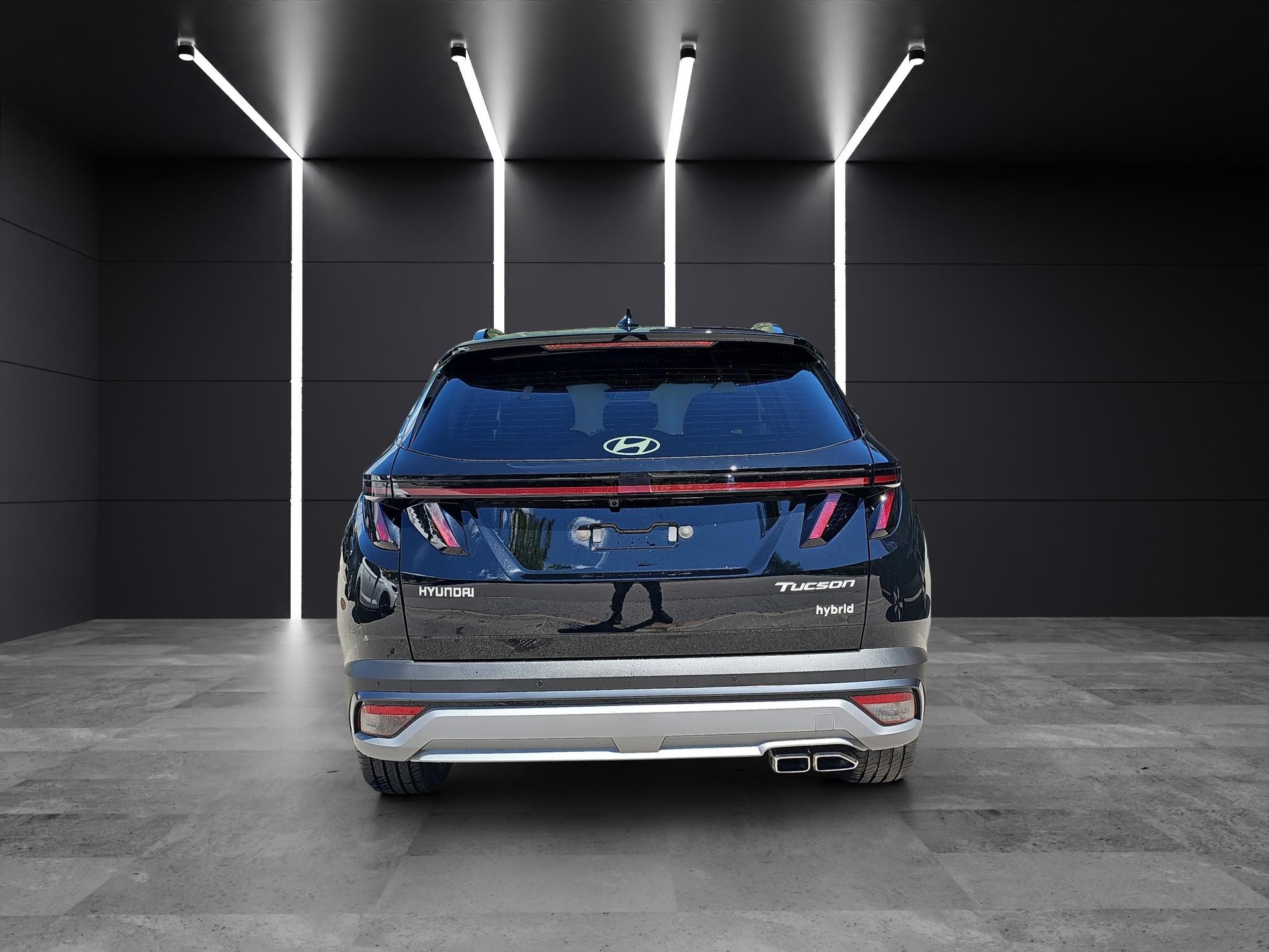HYUNDAI Tucson 1.6 T-GDi HEV Origo Blackline 4WD-image-3