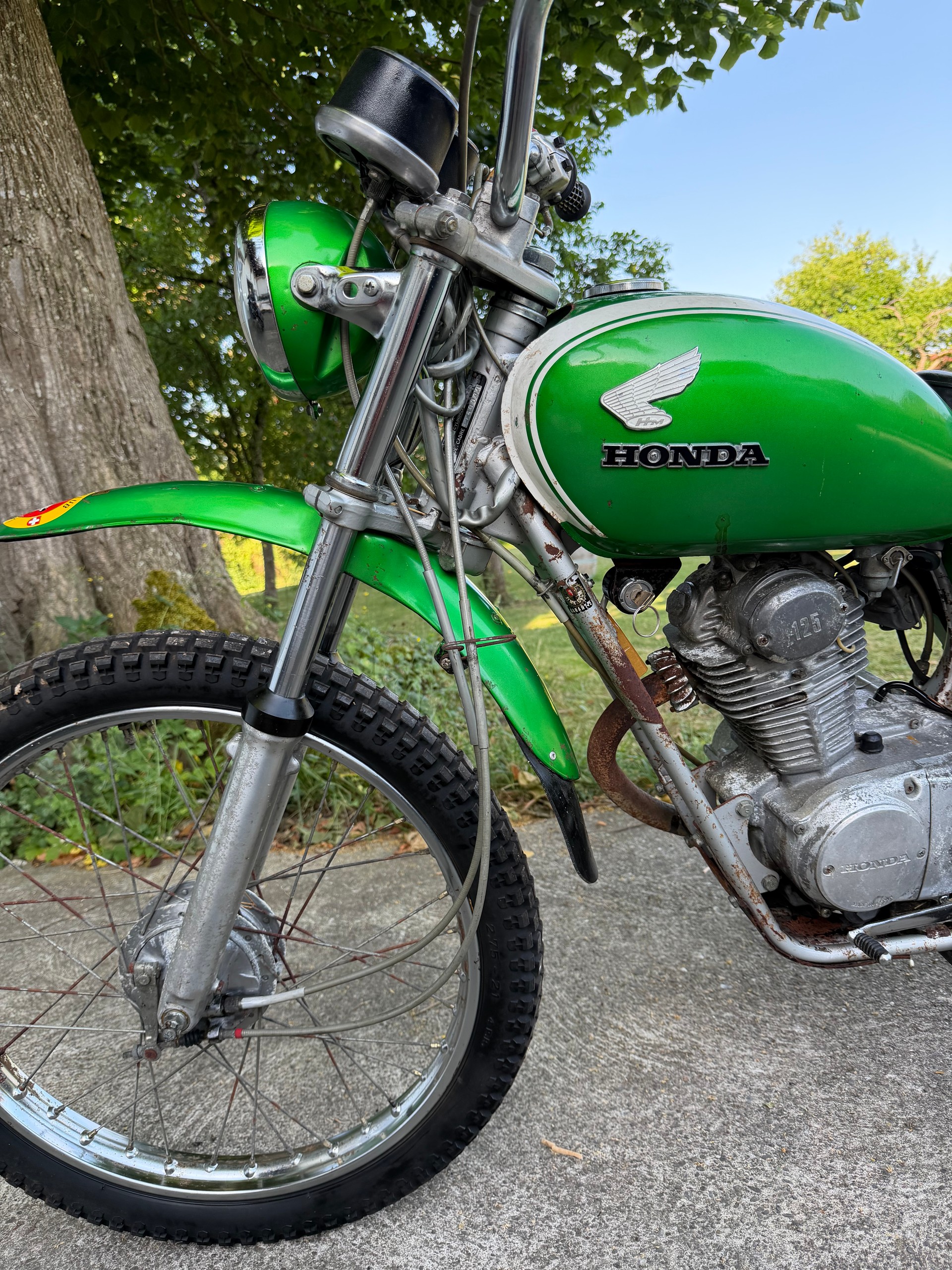 HONDA SL 125 S / SL125 / SL125S - ENDURO-image-9