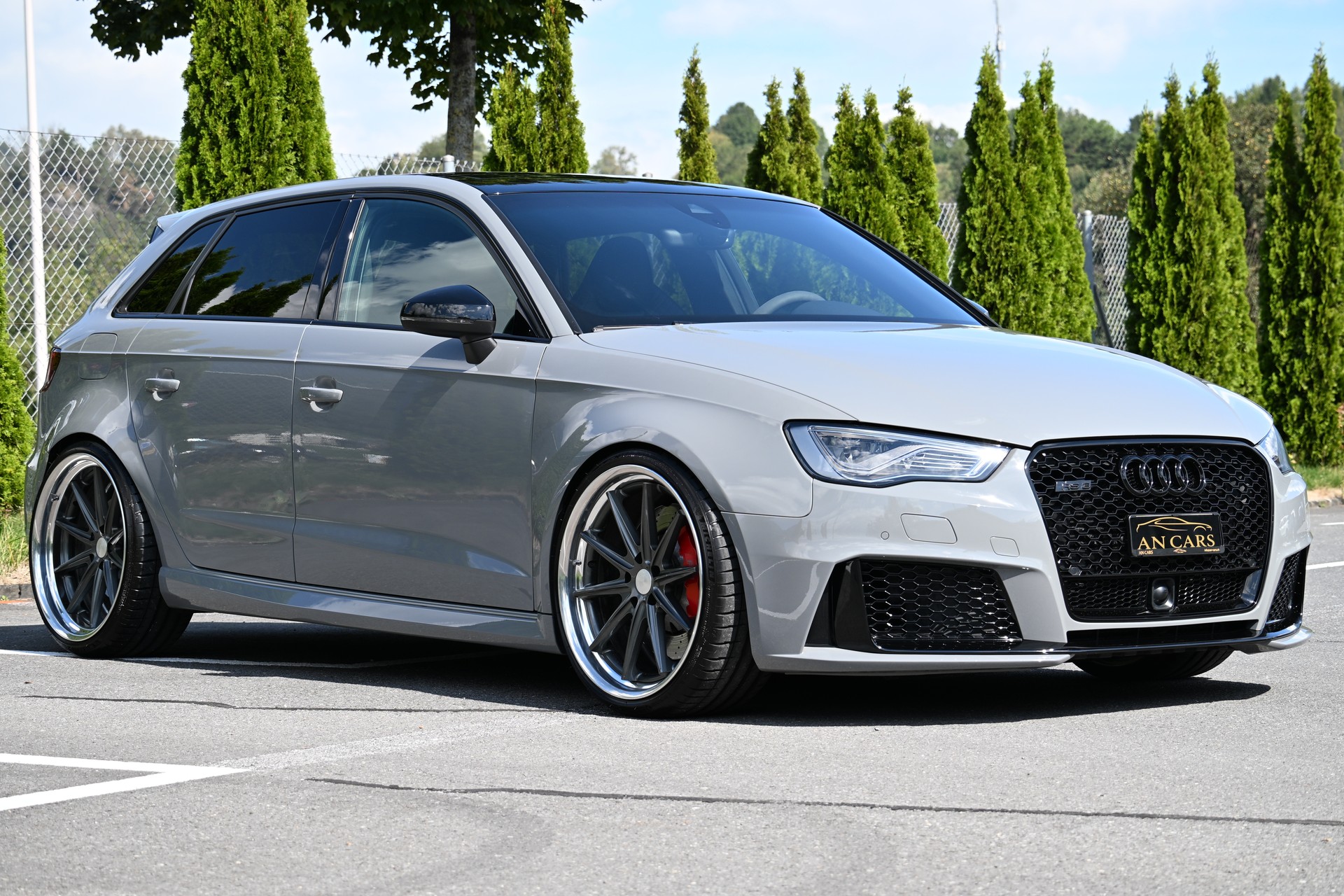 AUDI RS3 Widebody Einzelstück Vossen Felgen in 9.5x 20 KW-Fahrwerk LK spez & weiteres Zübehör, Vollausstattung ohne OPF-showroom-element-1