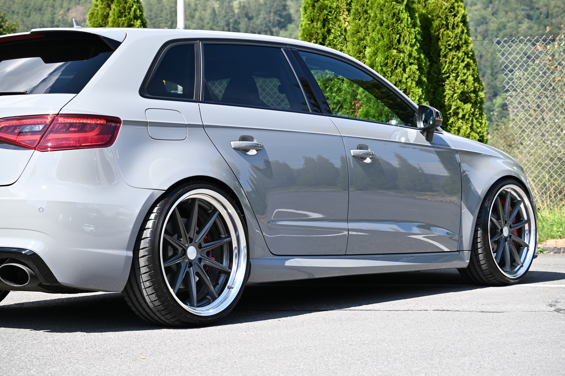 AUDI RS3 Widebody Einzelstück Vossen Felgen in 9.5x 20 KW-Fahrwerk LK spez & weiteres Zübehör, Vollausstattung ohne OPF-image-8