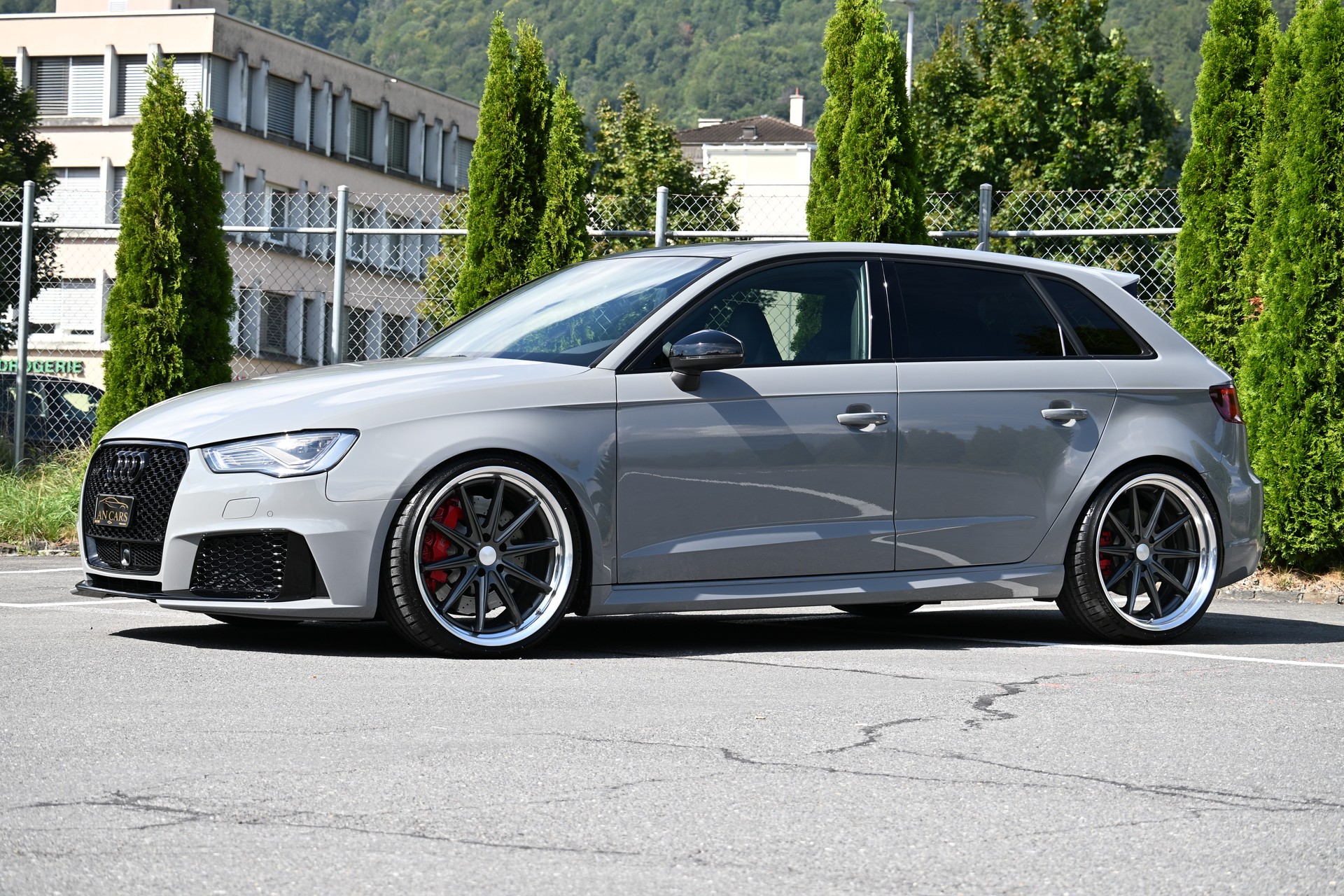 AUDI RS3 Widebody Einzelstück Vossen Felgen in 9.5x 20 KW-Fahrwerk LK spez & weiteres Zübehör, Vollausstattung ohne OPF