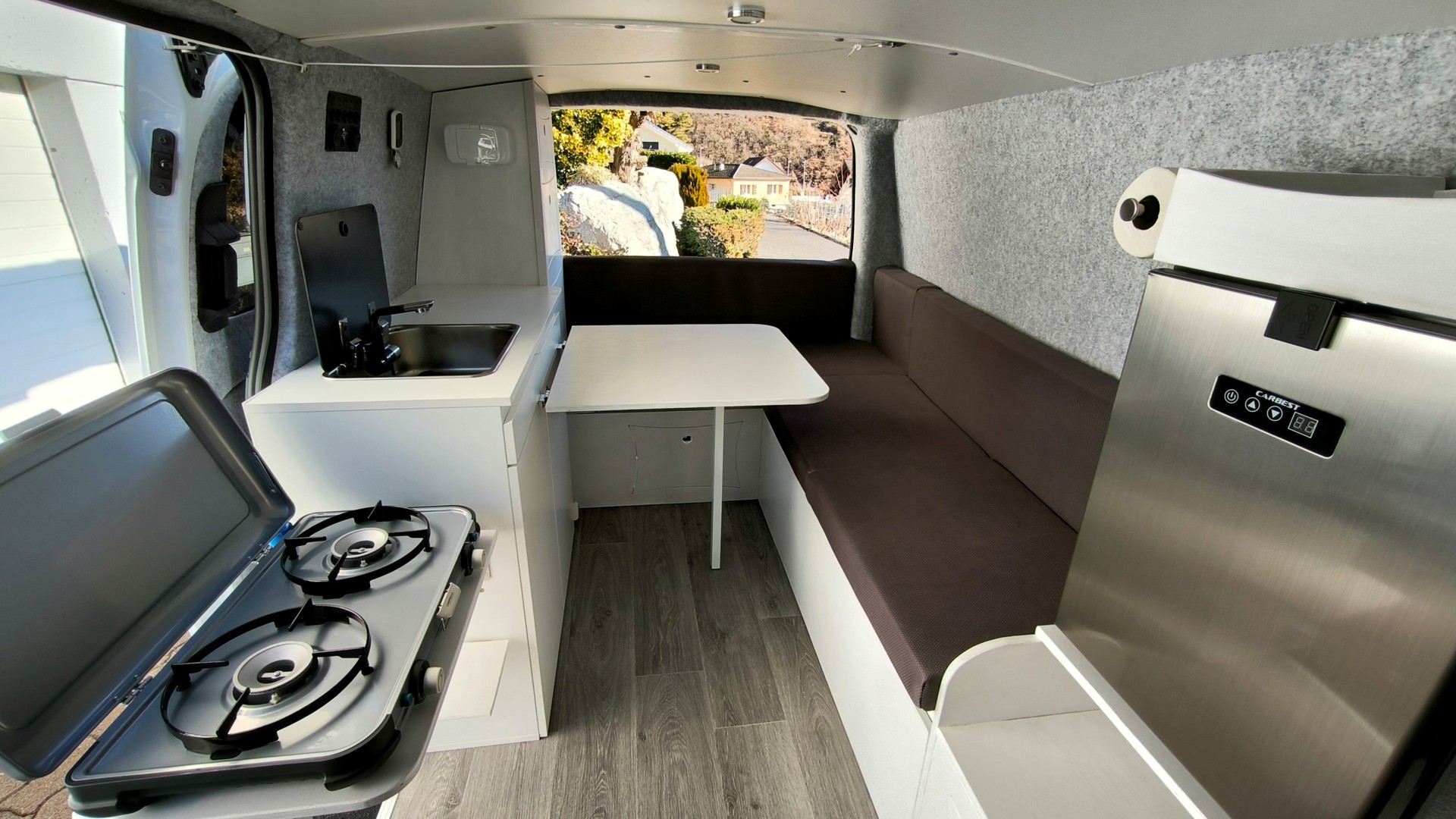 FORD TRANSIT CUSTOM, Van aménagé, Camping car, Camper, amovible-image-1