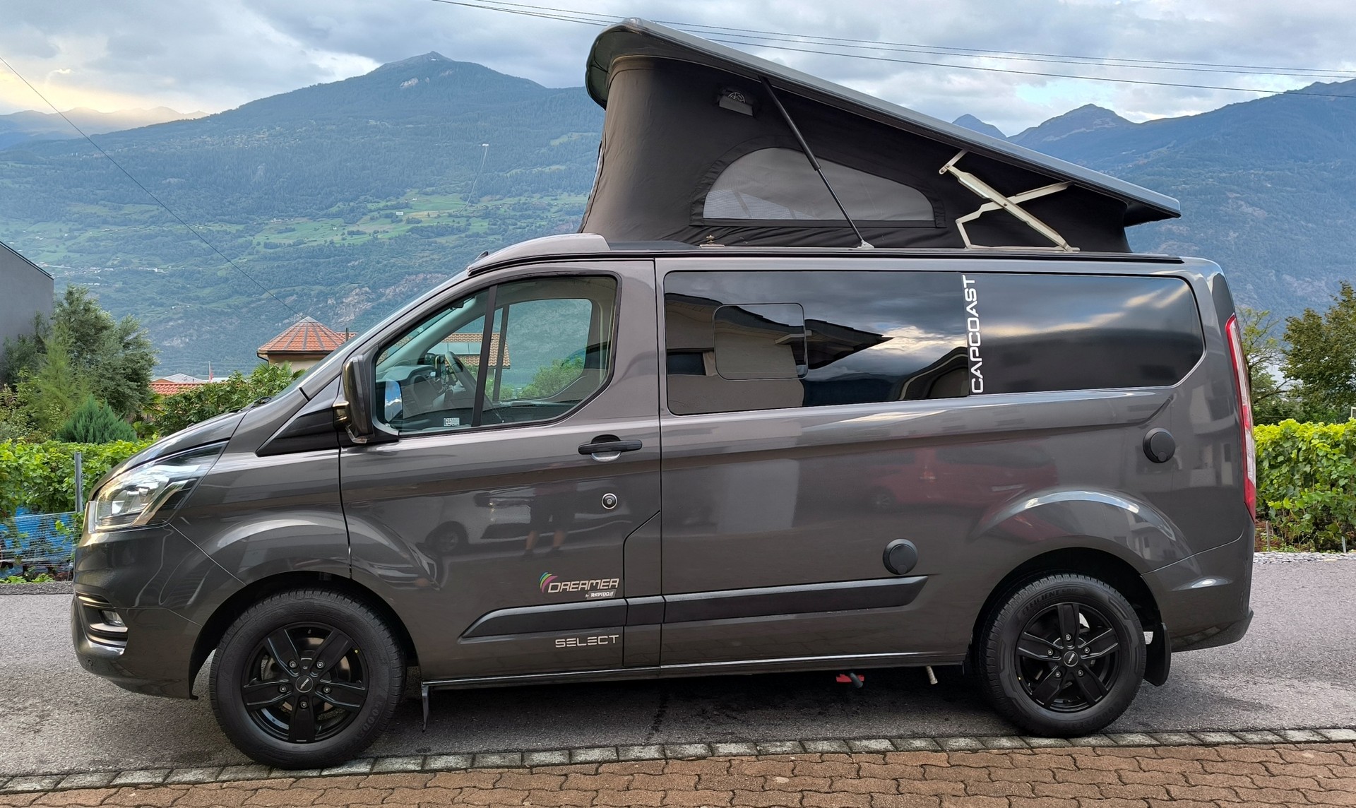 FORD TRANSIT CUSTOM, Dreamer Cap Coast Select 170CV Autom.-image-0