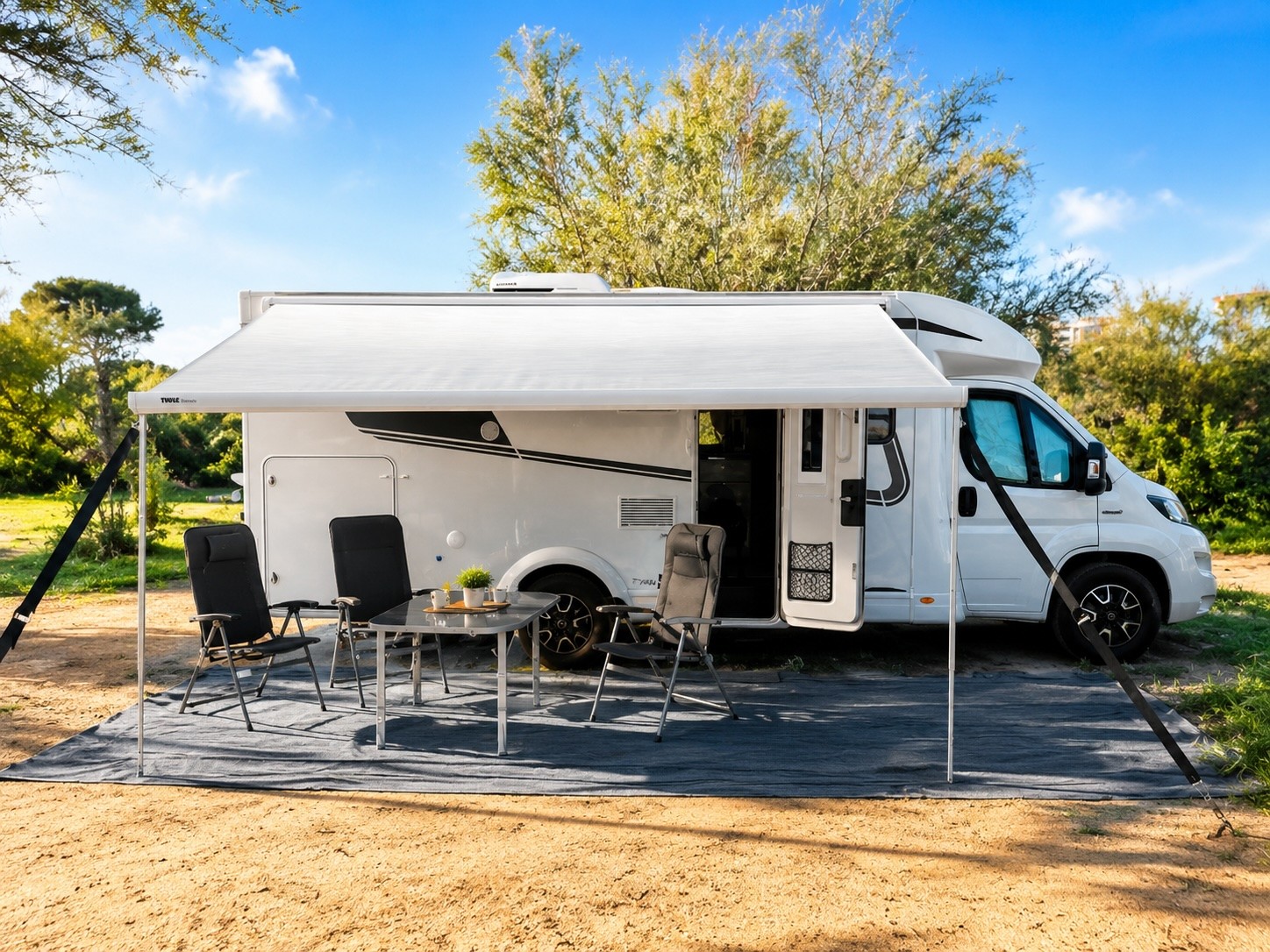 FIAT Etrusco T 7400 SBC Type-X | Queenbett || wie neu-image-0