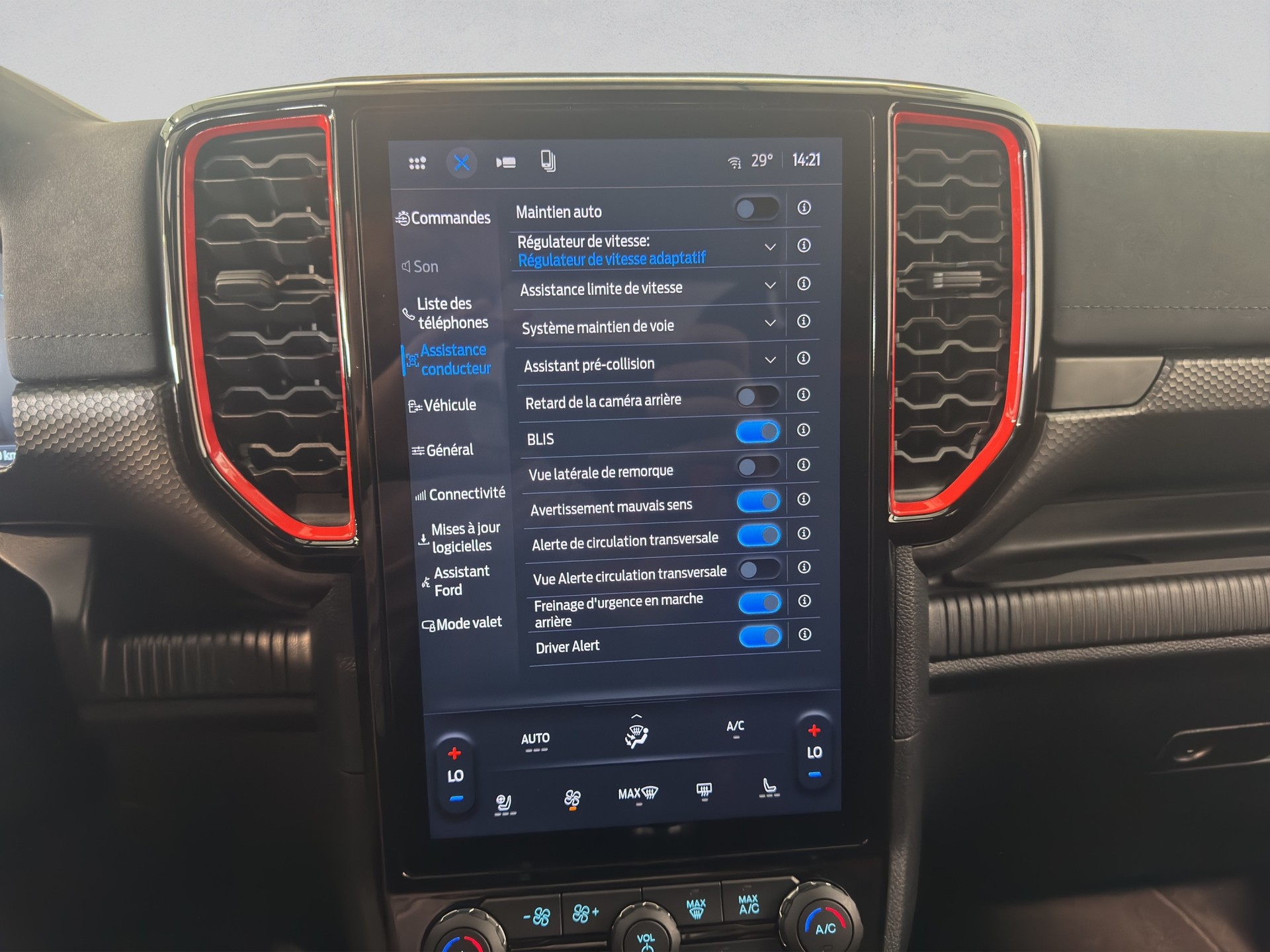 FORD RANGER RAPTOR IV DOUBLE CABINE 2.0 ECOBLUE 210 CH S&S BVA10-image-20